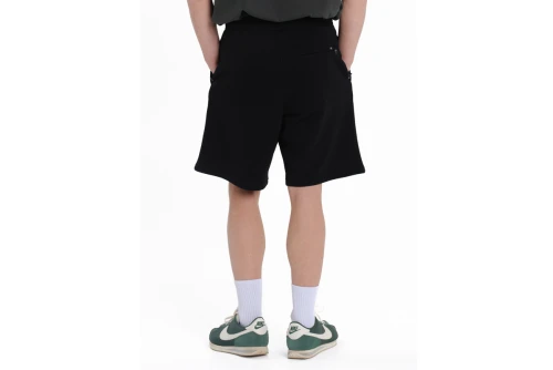 Emerson French Terry Βερμούδα Αθλητική Ανδρική (261.EM26.33 BLACK)
