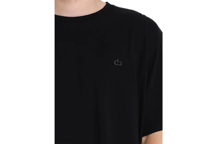 Emerson Solid Ανδρικό Κοντομάνικο T-Shirt Μαύρο