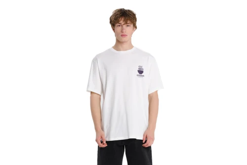 Emerson Ramen Club T-Shirt Ανδρικό (261.EM33.23 FROSTY WHITE)