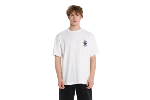 Emerson Ramen Club T-Shirt Ανδρικό (261.EM33.23 FROSTY WHITE)