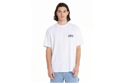 Emerson T-Shirt Ανδρικό (261.EM33.24 WHITE-PURPLE)