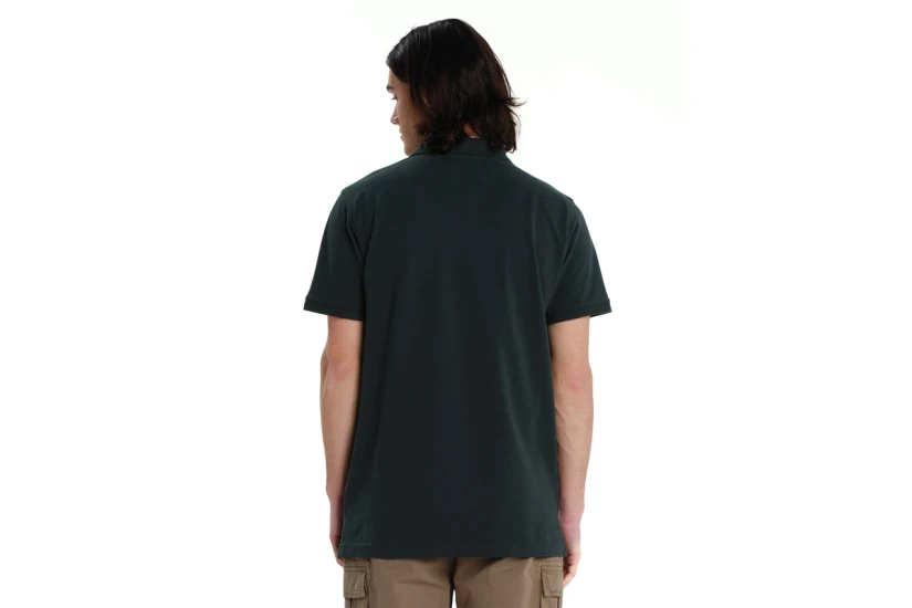 Emerson Ανδρικό Κοντομάνικο Polo T-Shirt Ανθρακί