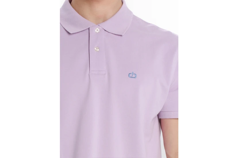 Emerson Ανδρικό Κοντομάνικο Polo T-Shirt Λεβάντα