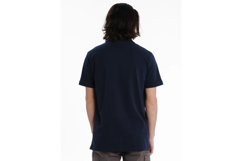 Emerson Ανδρικό Κοντομάνικο Polo T-Shirt Μπλε Σκούρο