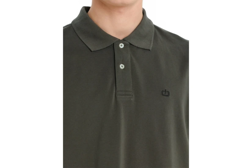 Emerson Ανδρικό Κοντομάνικο Polo T-Shirt Χακί