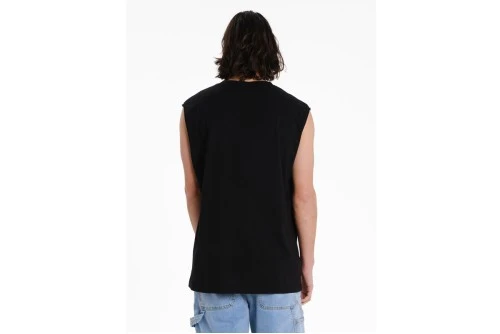 Emerson Logo Embroidery Μπλούζα Αμάνικη Ανδρική (261.EM37.125 BLACK)