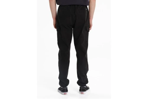 Emerson Half-Elasticated Παντελόνι Cargo Ανδρικό (261.EM42.40 BLACK)