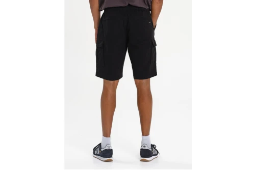 Emerson Elasticated Βερμούδα Cargo Ανδρική (261.EM47.17 BLACK)