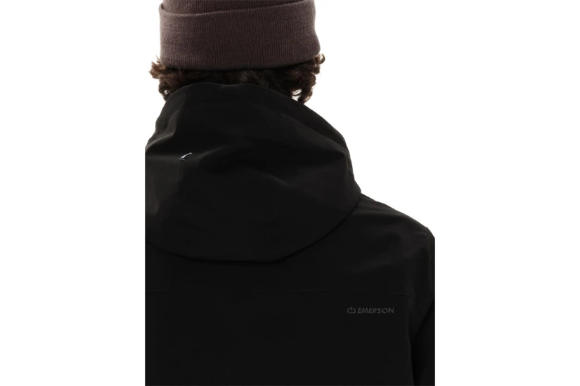 Emerson Detachable Hood Μπουφάν Αντιανεμικό Ανδρικό (262.EM10.06 BLACK)