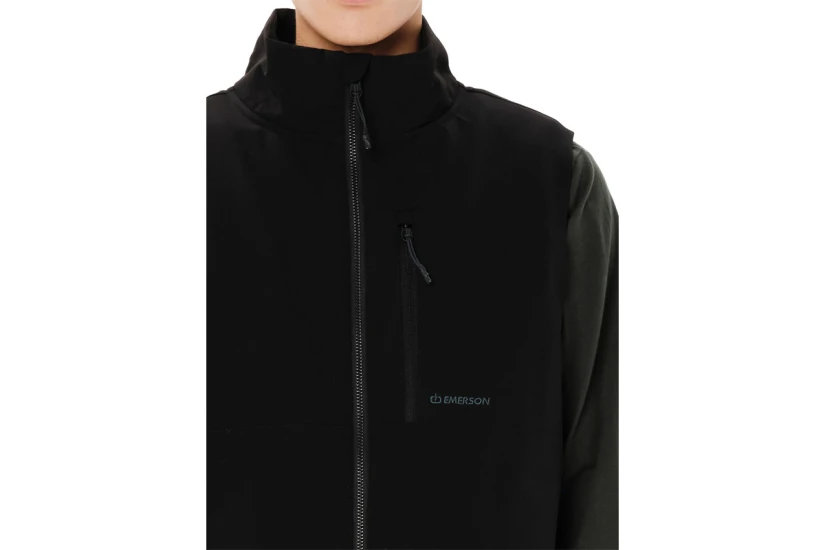 Emerson Vest Μπουφάν Αμάνικο Ανδρικό (262.EM10.14 BLACK)