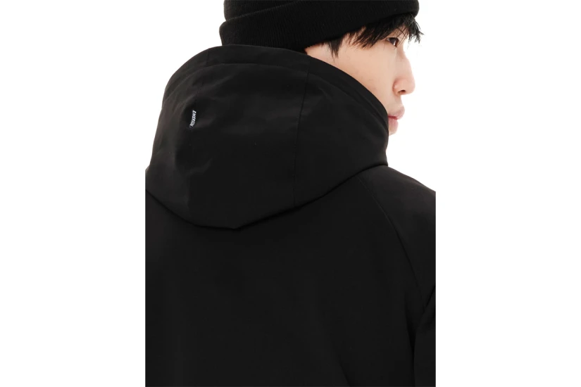Emerson Hooded Μπουφάν Αντιανεμικό Ανδρικό (262.EM10.16 BLACK)