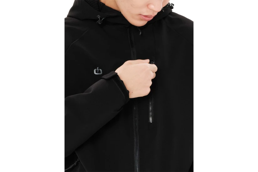 Emerson Hooded Μπουφάν Αντιανεμικό Ανδρικό (262.EM10.16 BLACK)