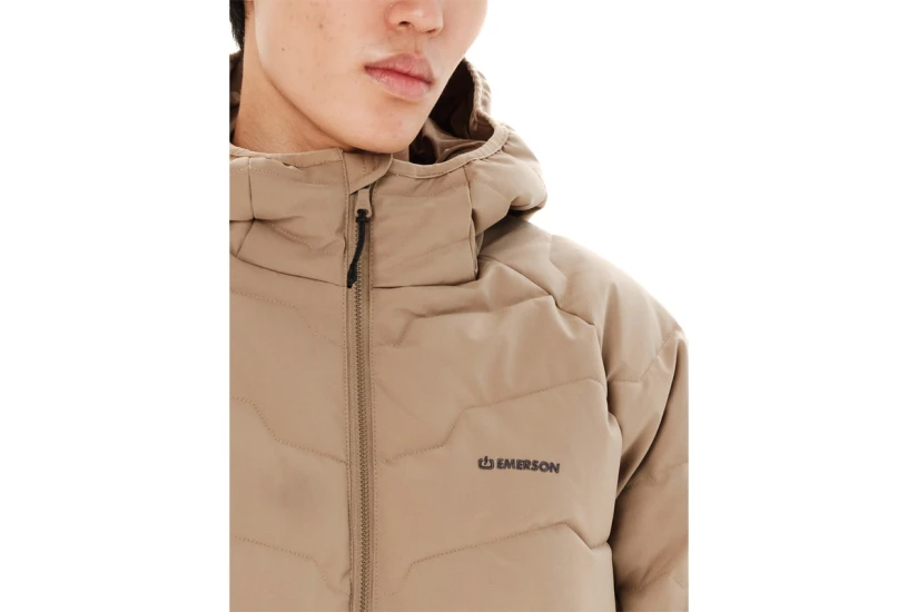 Emerson Hooded Μπουφάν Puffer Ανδρικό (262.EM10.56 BEIGE)
