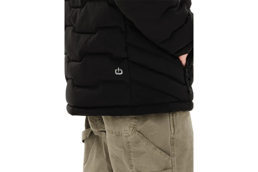 Emerson Hooded Μπουφάν Puffer Ανδρικό (262.EM10.56 BLACK)