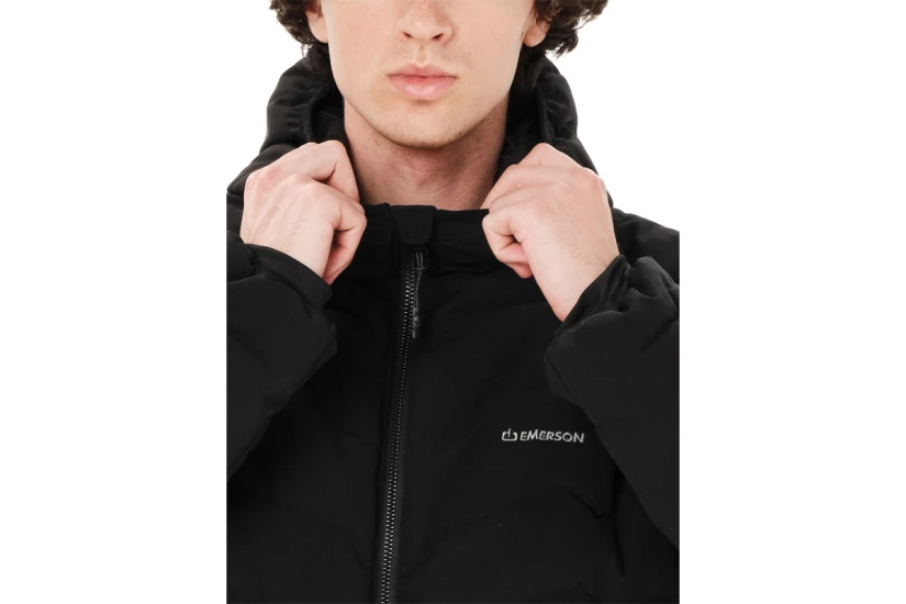 Emerson Hooded Μπουφάν Puffer Ανδρικό (262.EM10.56 BLACK)