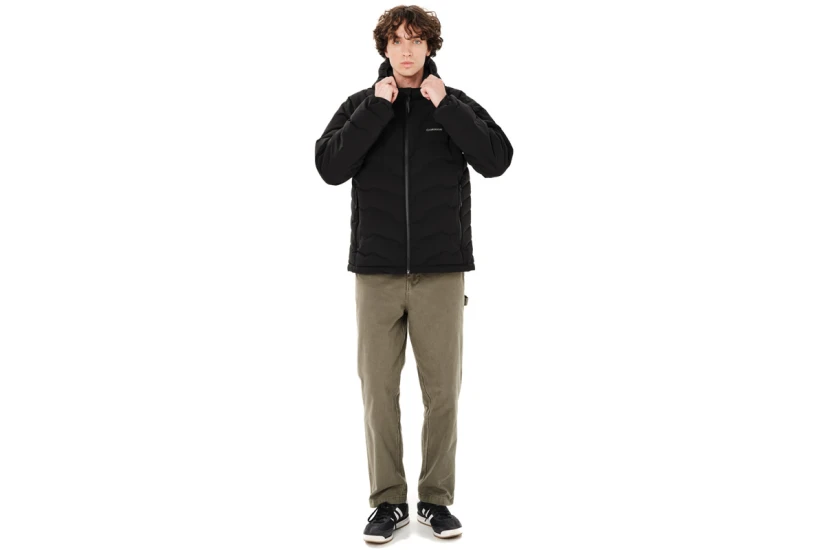 Emerson Hooded Μπουφάν Puffer Ανδρικό (262.EM10.56 BLACK)