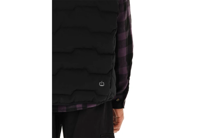 Emerson Hooded Puffer Μπουφάν Αμάνικο Ανδρικό (262.EM10.57 BLACK)