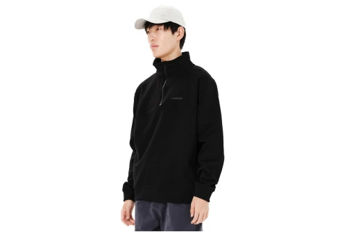 Emerson Μπλούζα Με Φερμουάρ Ανδρική (262.EM20.300 BLACK)