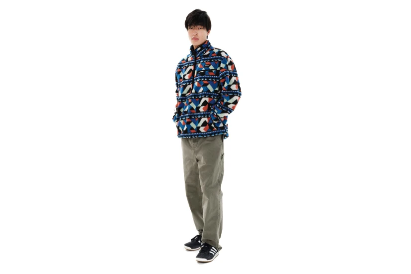 Emerson High-Pile Μπλούζα Fleece Με Φερμουάρ (262.EM280.105 PR626 BLUE-ORANG)