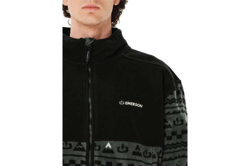 Emerson Ζακέτα Fleece Ανδρική (262.EM29.156 PR630 FOREST GREE)