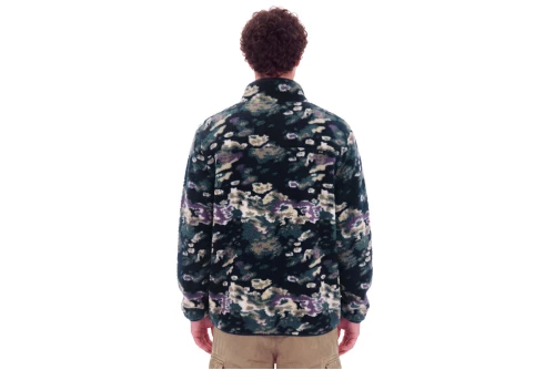 Emerson High Pile Ζακέτα Fleece Ανδρική (262.EM290.122 PR627 OFF BLACK)