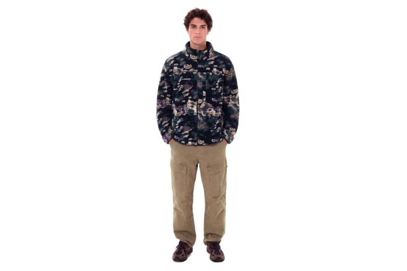 Emerson High Pile Ζακέτα Fleece Ανδρική (262.EM290.122 PR627 OFF BLACK)