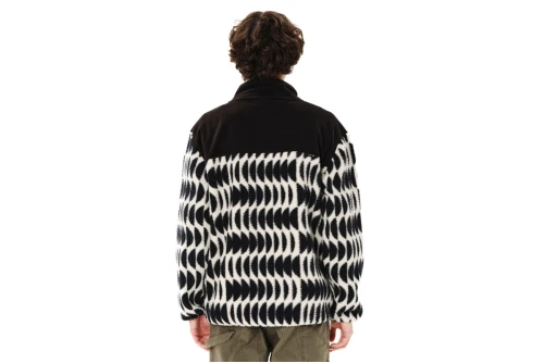 Emerson High-Pile Ζακέτα Fleece Ανδρική (262.EM290.156 PR613 OFF WHITE)