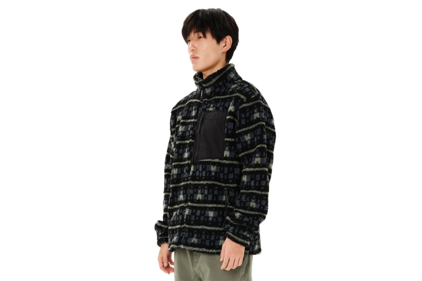 Emerson Ζακέτα Sherpa Ανδρική (262.EM290.429 PR628 BLACK)