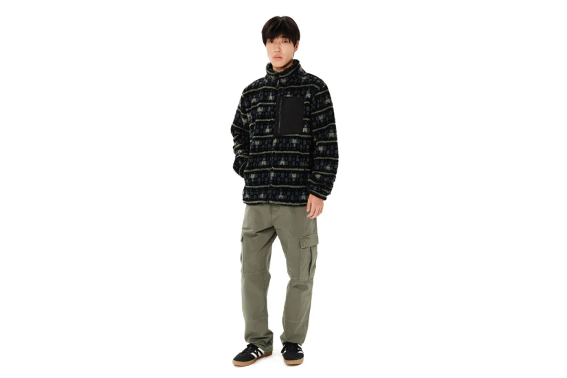 Emerson Ζακέτα Sherpa Ανδρική (262.EM290.429 PR628 BLACK)