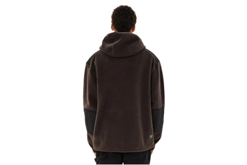 Emerson Hooded High-Pile Ζακέτα Fleece Ανδρική (262.EM290.43 COFFEE BROWN)