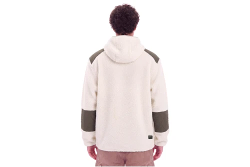 Emerson Hooded High-Pile Ζακέτα Fleece Ανδρική (262.EM290.43 OFF WHITE)