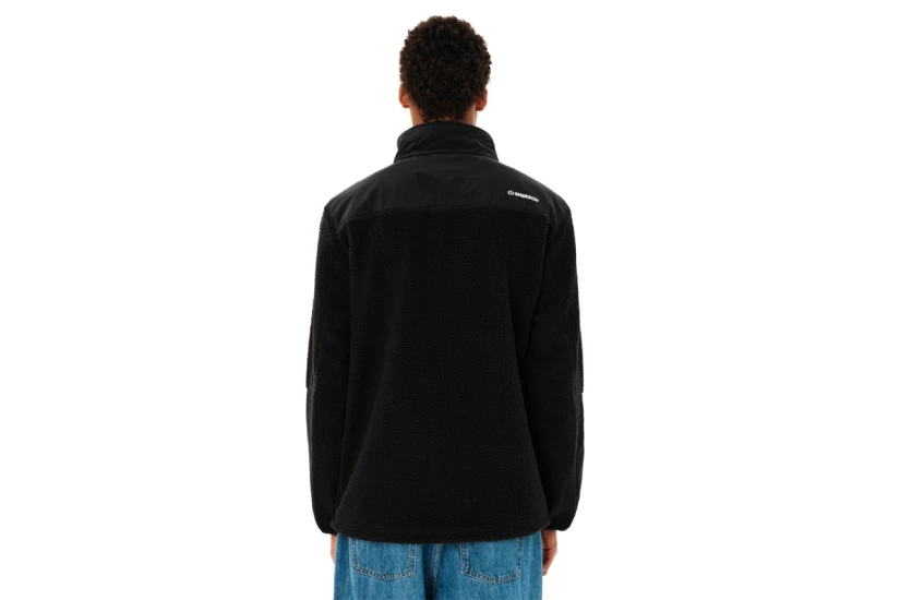 Emerson High Pile Ζακέτα Fleece Ανδρική (262.EM290.51 BLACK)