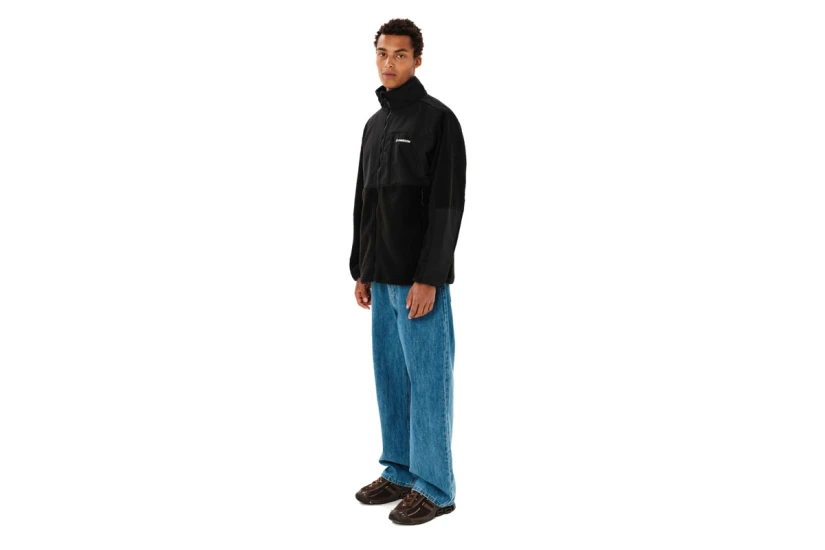Emerson High Pile Ζακέτα Fleece Ανδρική (262.EM290.51 BLACK)