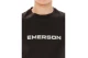 Emerson Ανδρική Μακρυμάνικη Μπλούζα Καφέ, Εκρού