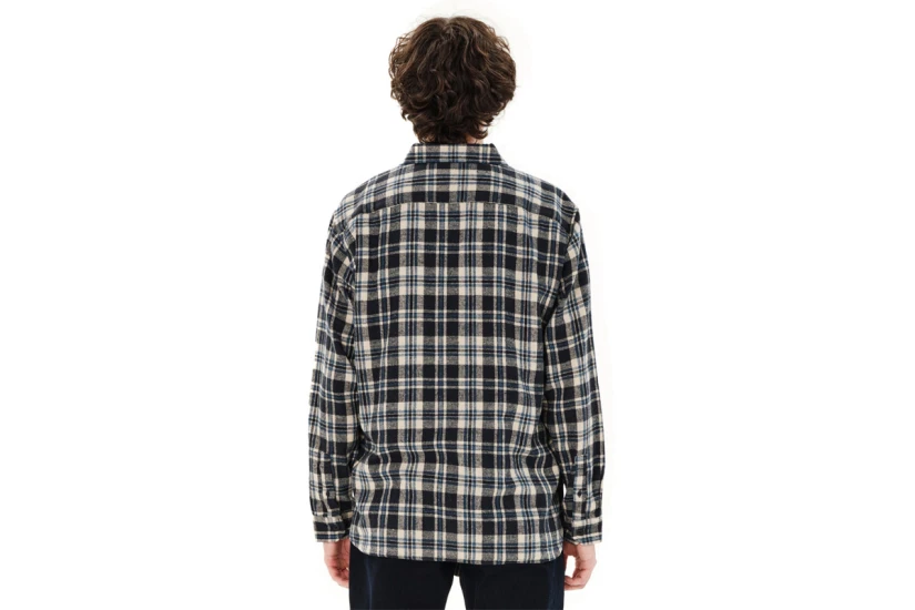 Emerson Checkered Flannel Πουκάμισο Μακρυμάνικο Ανδρικό (262.EM60.10 MIDNIGHT-OFF WHITE)