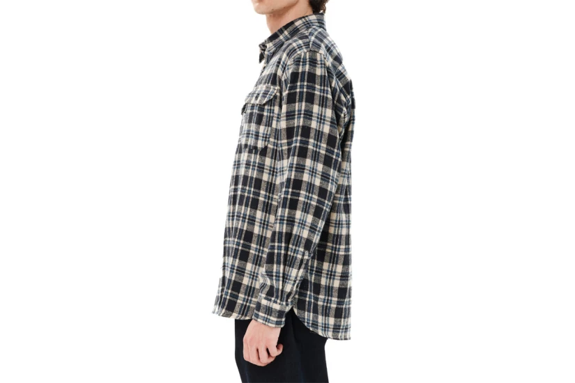 Emerson Checkered Flannel Πουκάμισο Μακρυμάνικο Ανδρικό (262.EM60.10 MIDNIGHT-OFF WHITE)
