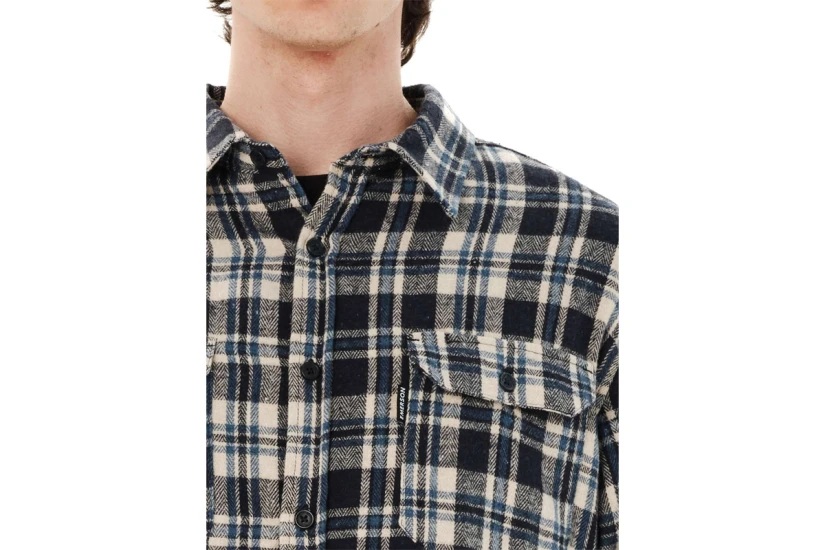 Emerson Checkered Flannel Πουκάμισο Μακρυμάνικο Ανδρικό (262.EM60.10 MIDNIGHT-OFF WHITE)