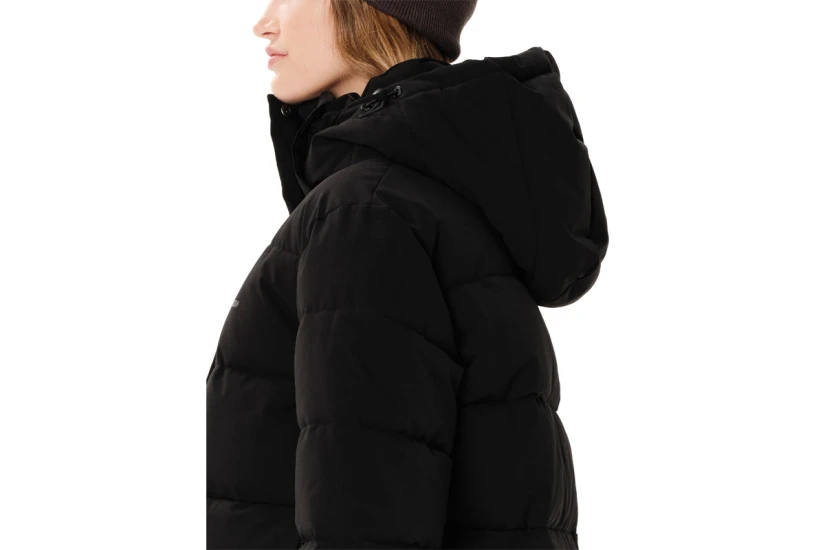 Emerson Detachable Hood Γυναικείο Μπουφάν Puffer με Κουκούλα Μαύρο