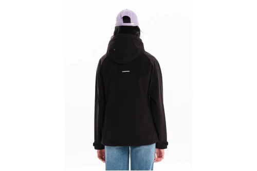 Emerson Womens Hooded Bonded Jacket (262.EW11.03A BLACK B)