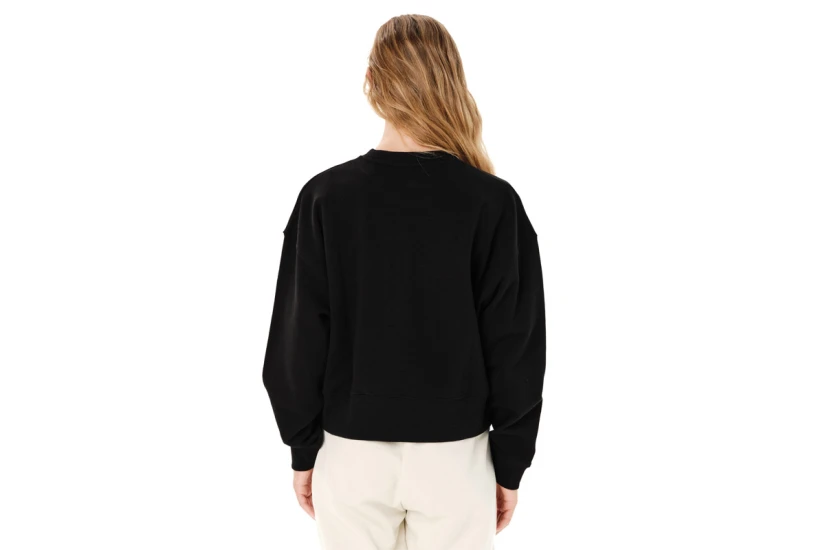Emerson Cropped Μπλούζα Με Λαιμόκοψη Γυναικεία (262.EW20.90 BLACK)