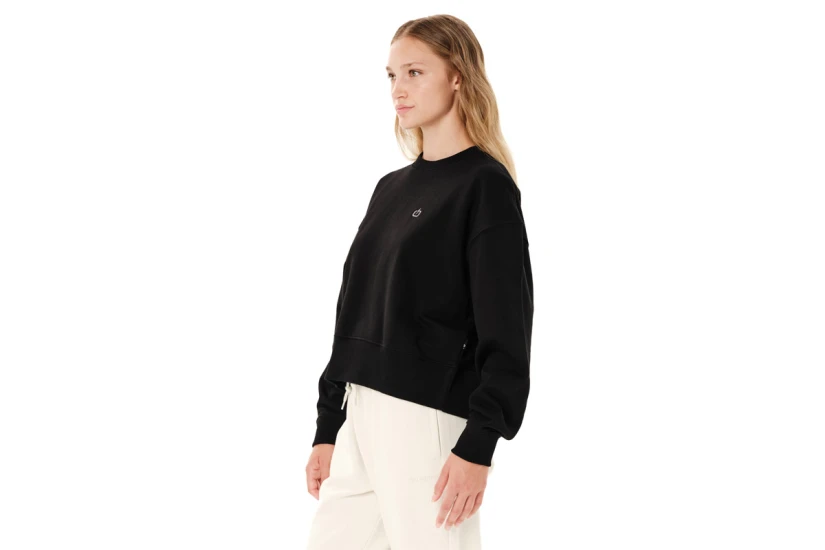 Emerson Cropped Μπλούζα Με Λαιμόκοψη Γυναικεία (262.EW20.90 BLACK)