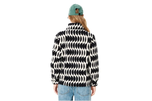 Emerson High Pile Ζακέτα Fleece Γυναικεία (262.EW290.160 PR613 OFF WHITE)
