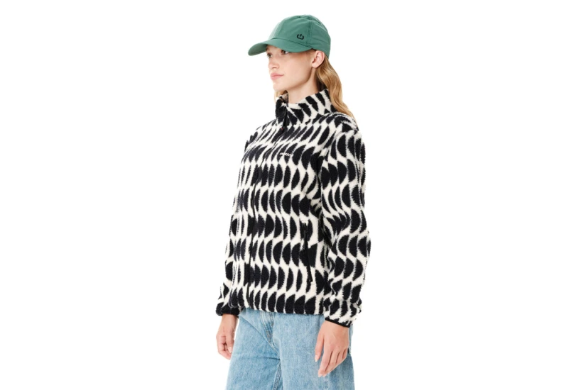 Emerson High Pile Ζακέτα Fleece Γυναικεία (262.EW290.160 PR613 OFF WHITE)