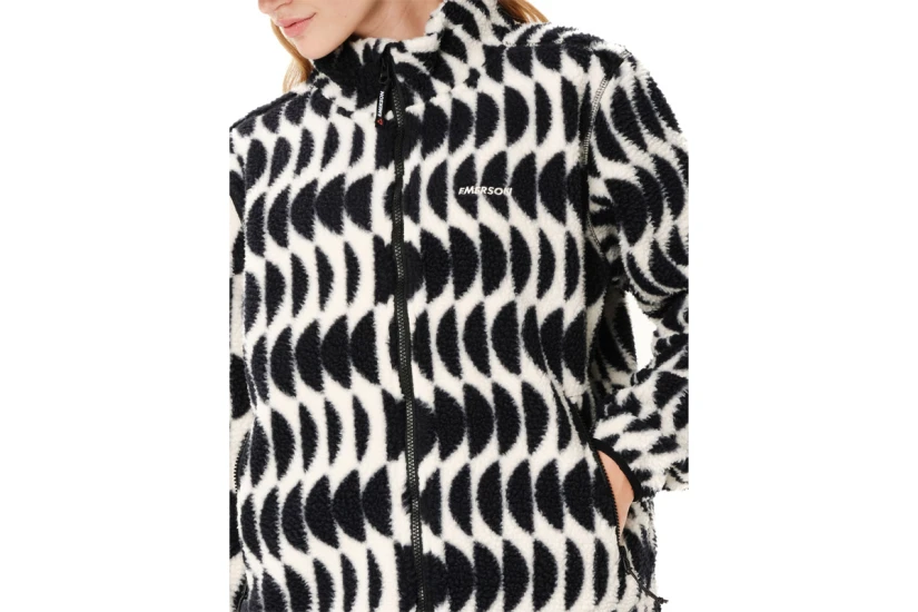 Emerson High Pile Ζακέτα Fleece Γυναικεία (262.EW290.160 PR613 OFF WHITE)