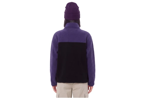 Emerson High-Pile Ζακέτα Fleece Γυναικεία (262.EW290.37 BLACK-PURPLE)