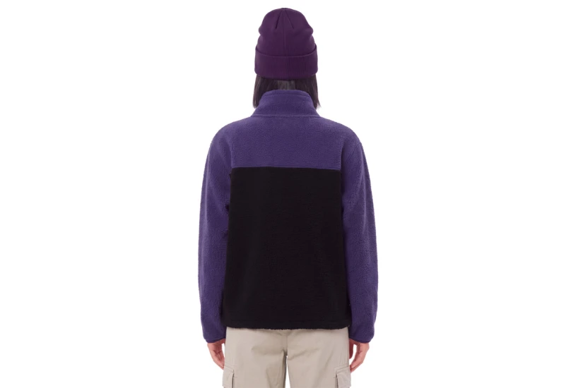 Emerson High-Pile Ζακέτα Fleece Γυναικεία (262.EW290.37 BLACK-PURPLE)