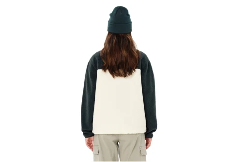 Emerson High-Pile Ζακέτα Fleece Γυναικεία (262.EW290.37 OFF WHITE-FOREST)