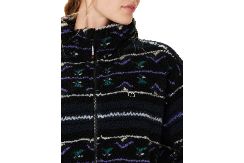 Emerson Ζακέτα Sherpa Γυναικεία (262.EW290.439 PR604 MIDNIGHT)