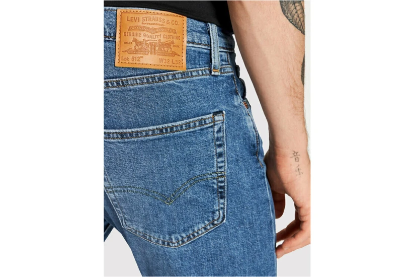 Levi's 512 Slim Fit Παντελόνι Τζιν Ανδρικό (288331074)