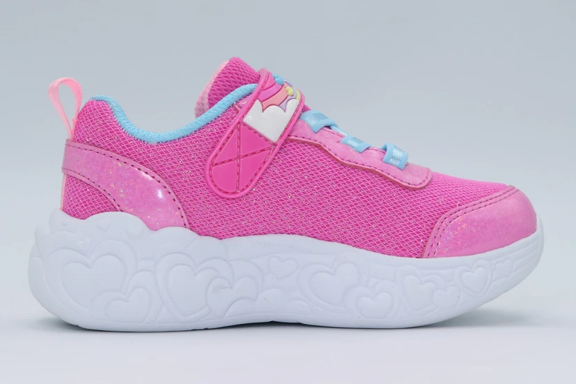 Skechers Top Of Love Βρεφικά Sneakers Ροζ